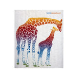 SWEDEdishcloths Swedish Dishcloth Colorful Giraffe Spongecloth