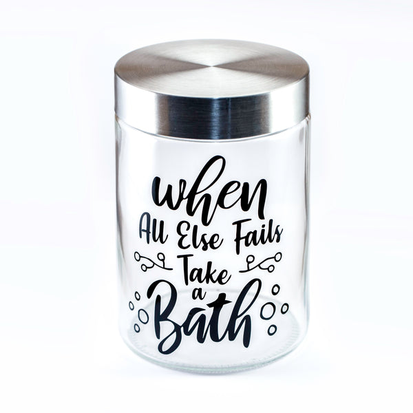 Jar: When All Else Fails, Take a Bath